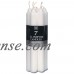Taper Candles: 7 Inches Ivory Taper Candles, 7 Pack   563024884